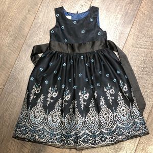 Dark blue 2t sparkle dress special editions